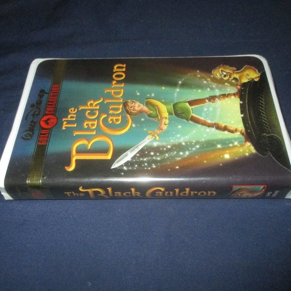 The Black Cauldron VHS Walt Disney Gold Collection Original Vintage w/ Clamshell - Picture 3 of 6